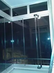 Siyah Cam Balkon