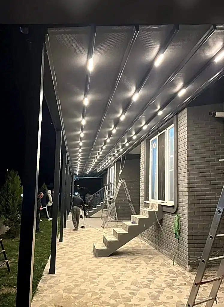 Motorlu Pergola Tente