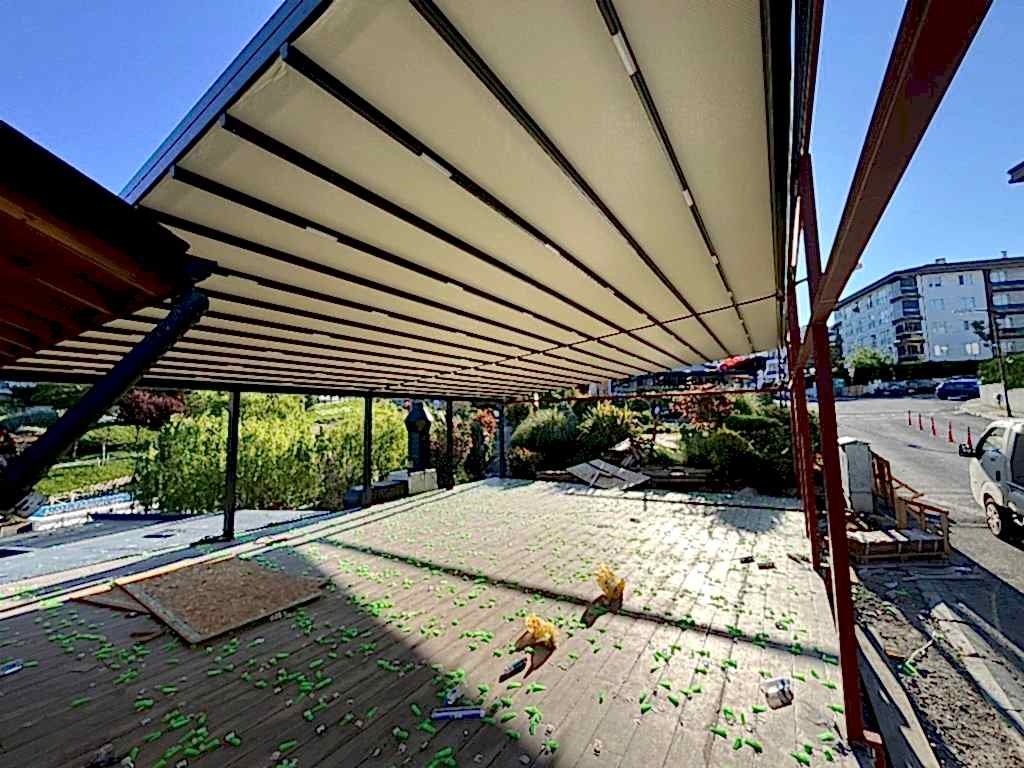 Motorlu Pergola Tente